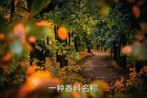 一种香料名称