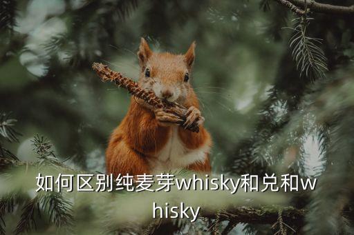 如何区别纯麦芽whisky和兑和whisky