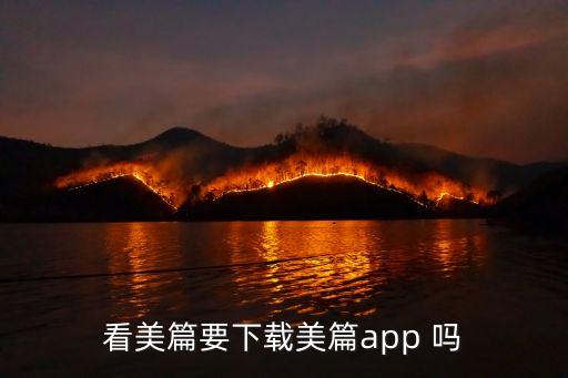 怎么搜农业美篇文章，看美篇要下载美篇app 吗
