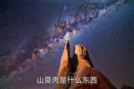 山萸肉，山萸肉是什么东西