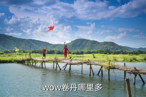 wow卷丹哪里多