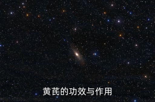 黄芪的功效与作用